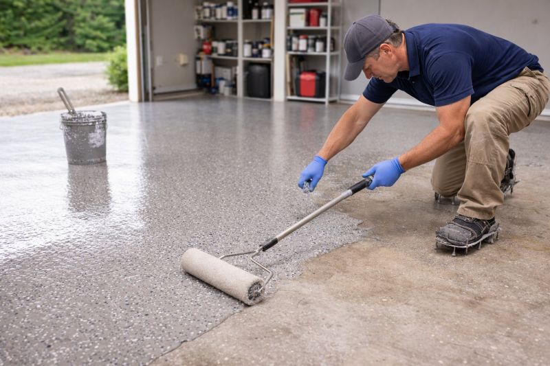 Basement Floor Epoxy Service in Loudoun County, VA