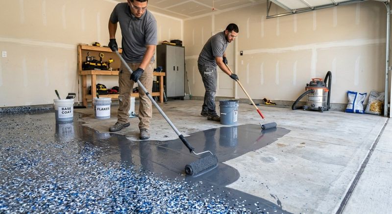 Concrete Floor Coating Service in Fairfax, VA