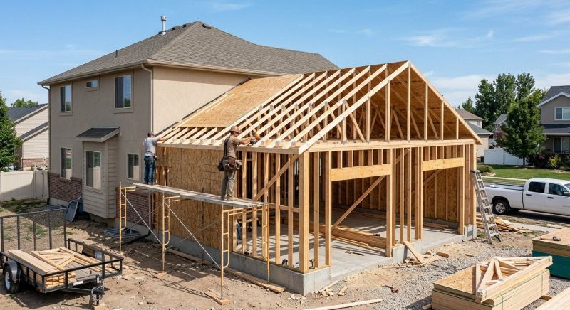Detached Garage Construction in Mount Pleasant, SC