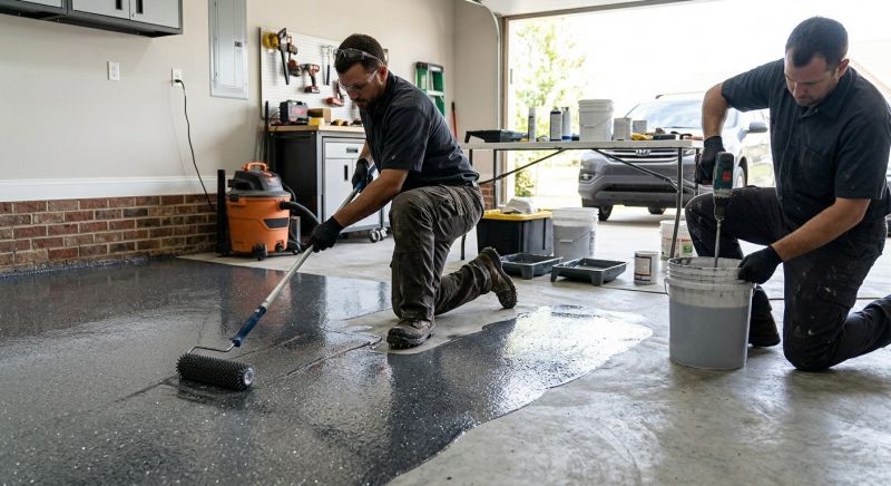 Epoxy Floor Coating Service in Charlotte, NC
