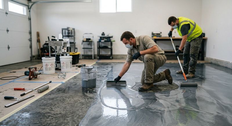 Floor Coating Service in Winston Salem, NC