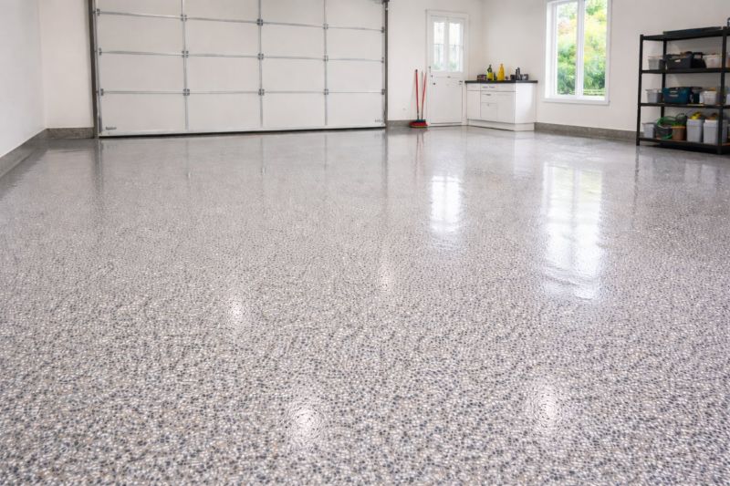 Garage Floor Epoxy Installation in Greensboro, NC