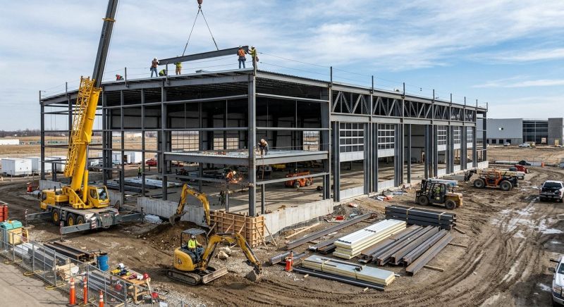 Industrial Garage Construction in Summerville, SC
