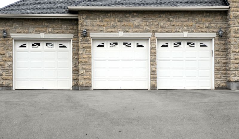 Three Car Garage Installation
