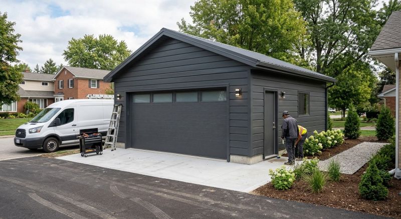 Three Car Garage Installation in Charleston, SC