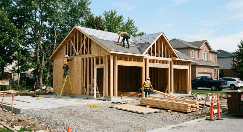 Wood Garage Installation in Bonita Springs, FL