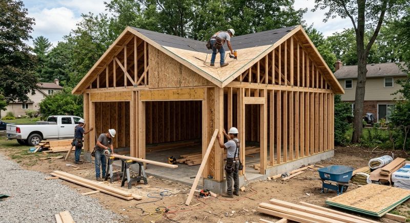 Metal Garage Construction in Bonita Springs, FL